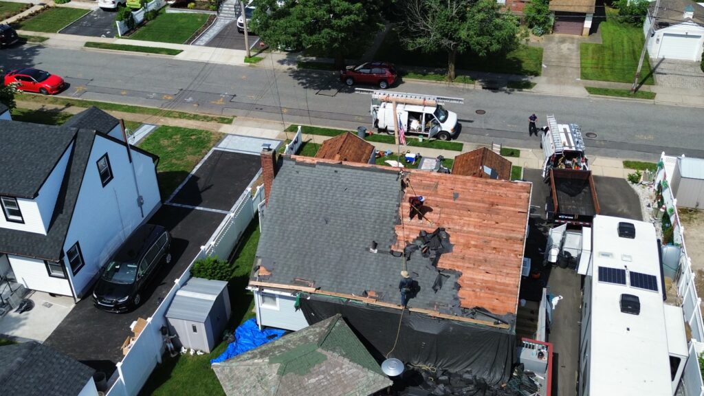 Lindenhurst Roof Installation 